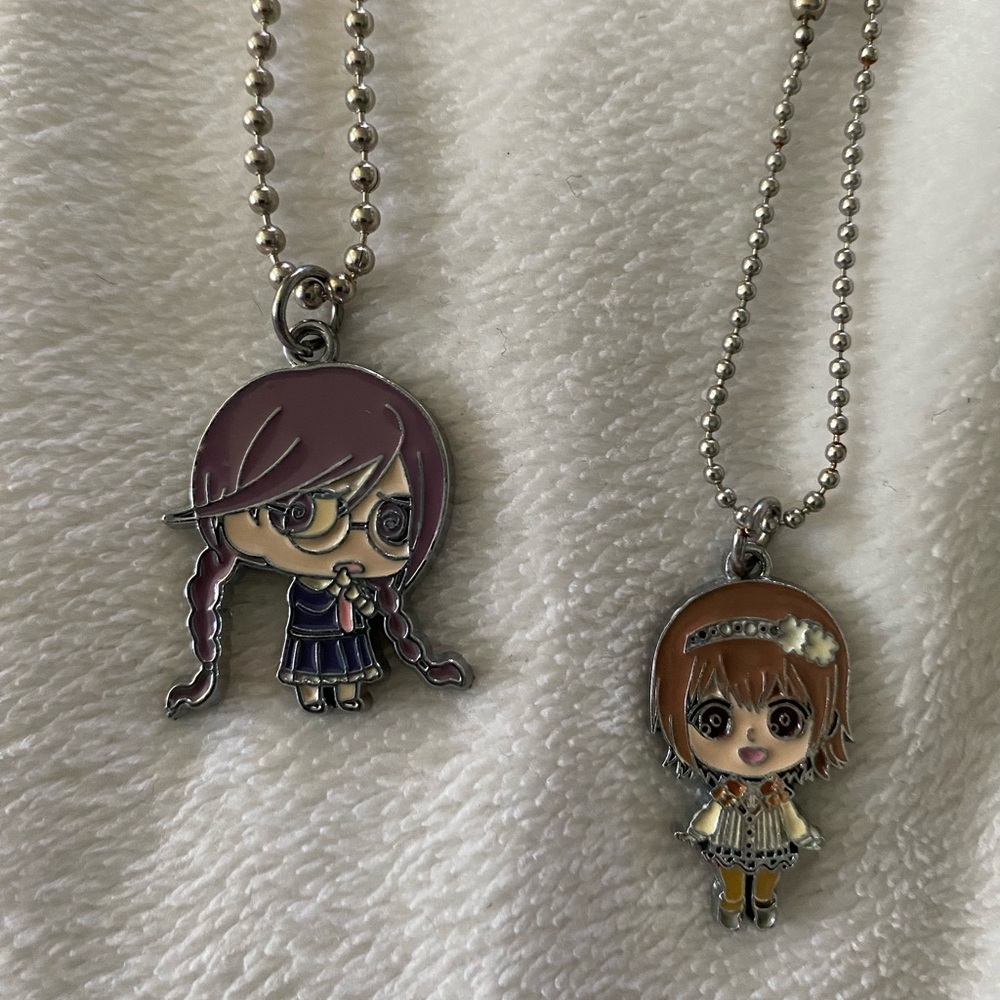 Anime girl necklace bundle